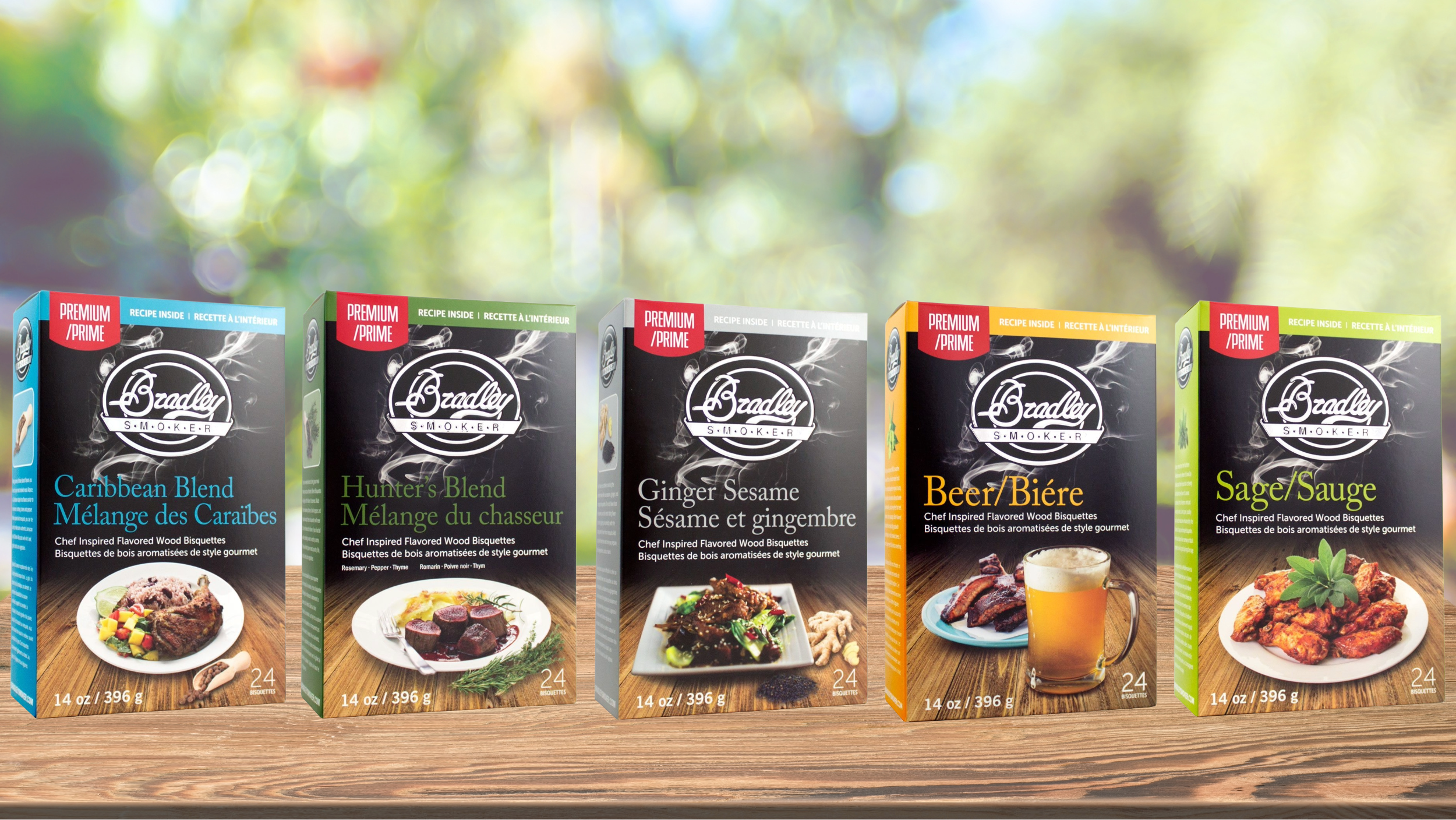 Premium Flavours<br> wood