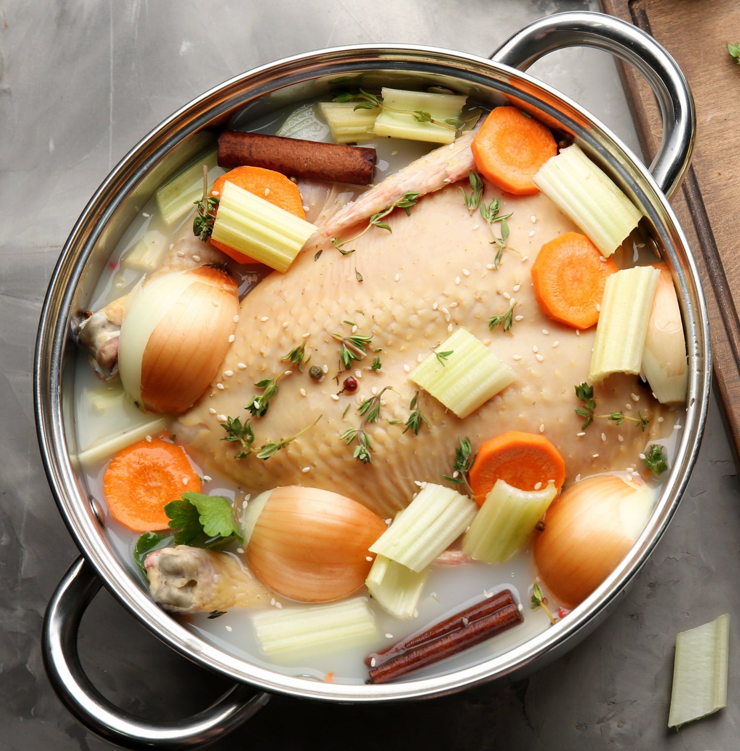 Smoked Chicken Bone Broth Recipe